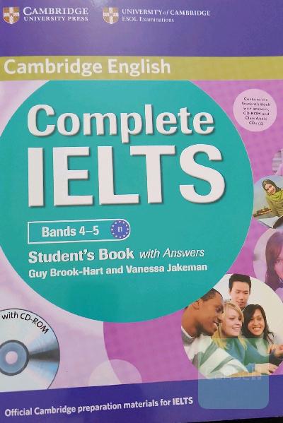 Complete IELTS bands 4 - 5: student's book with answers