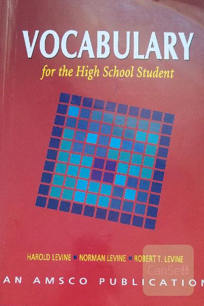 Vocabulary For the Highschool Students 