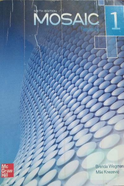 Mosaic 1 Reading Sixth Edition