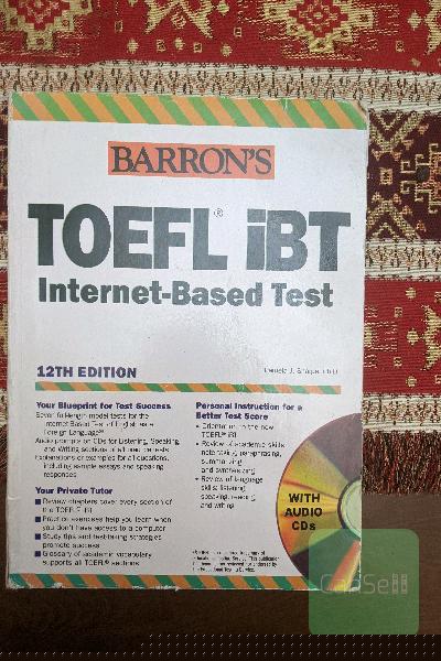 Barron's TOEFL ibt internet based test,12th edition 