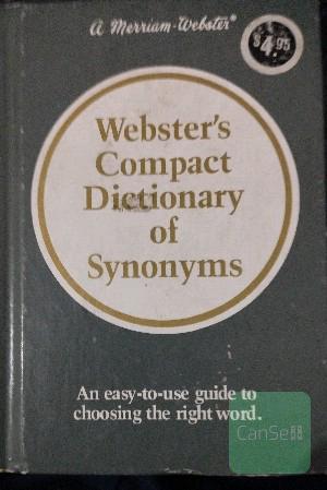 Webster's Compact Dictionary of Synonyms 