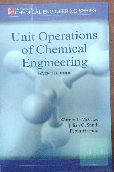 Unit operations of Chemical Engineering 