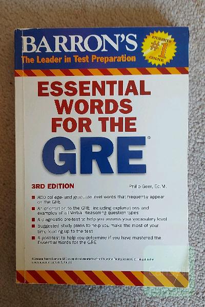 essential words for gre