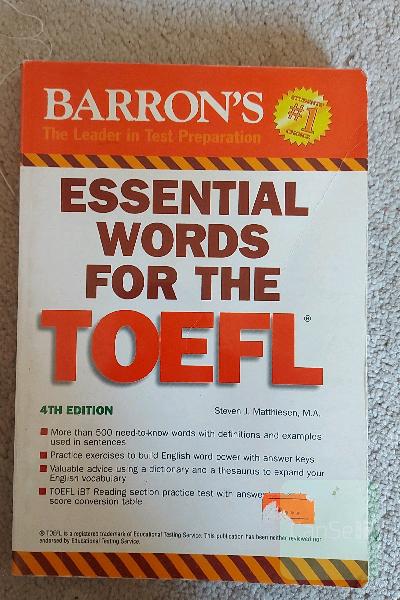 essential words for the toefl