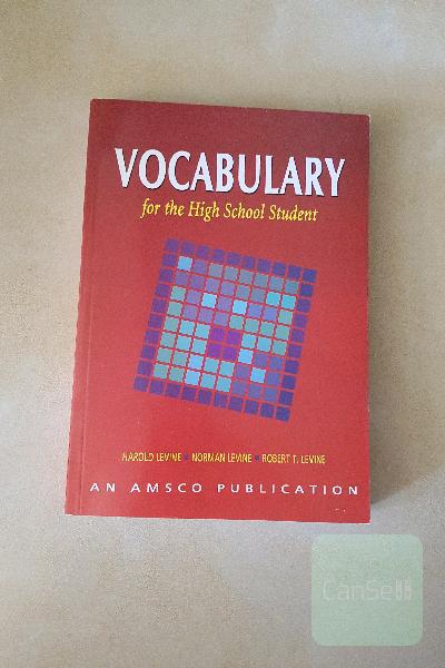 Vocabulary for the High school student