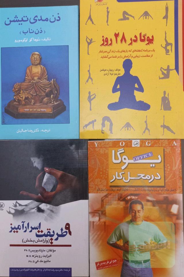 4 جلد کتاب یوگا