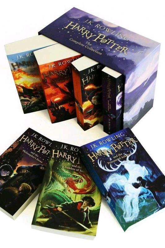پک 7 جلدی هری پاتر قابدار | Harry Potter Box Set