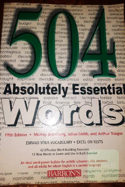 504 absolutely essential words 