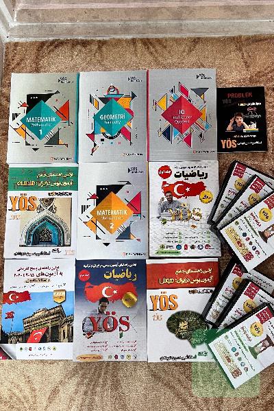 کتاب های ازمون یوس(yos)کنکور ترکیه به همراه لوح فشرده