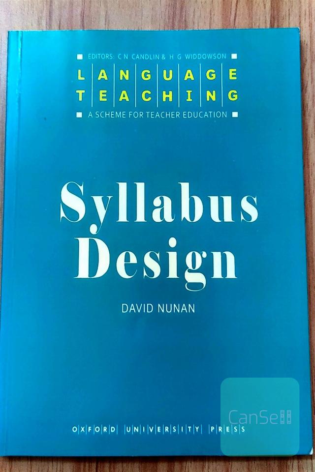 Syllabus Design