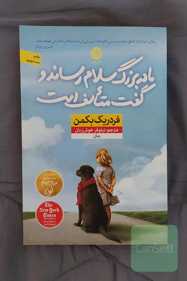 مادربزرگ سلام رساند و گفت متاسف است