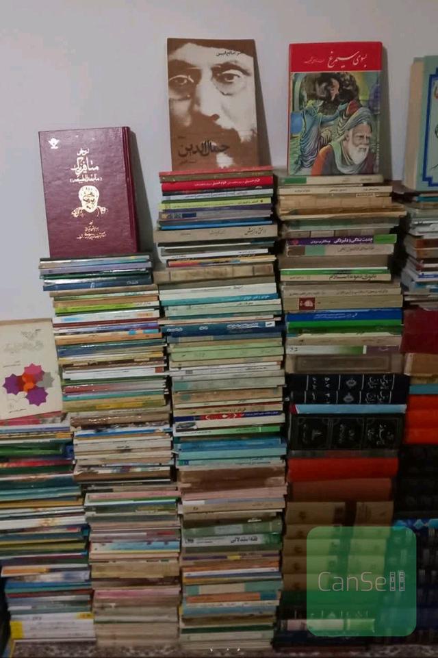 کتابخانه شخصی 500 جلدی