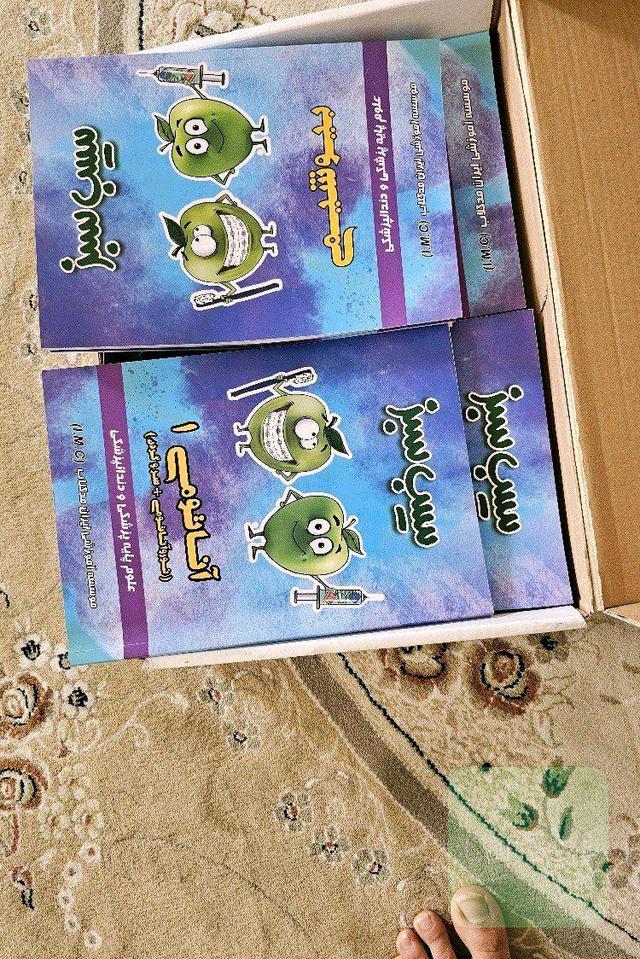 پک کامل سیب سبز بدون خط خوردگی
