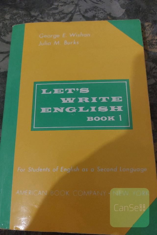 let's write english 1