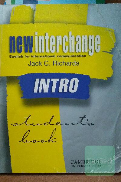 New interchenge ( English for internatinal communication)