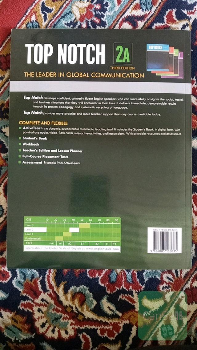 Top notch 2A: English for today's world with workbook