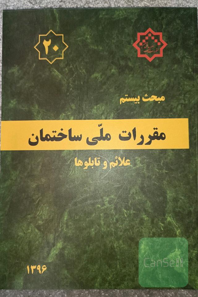 مقررات ملی ساختمان ایران: مبحث بیستم: علائم و تابلوها