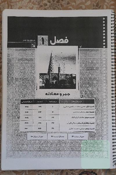 سیرتا پیاز حسابان یازدهم گاج