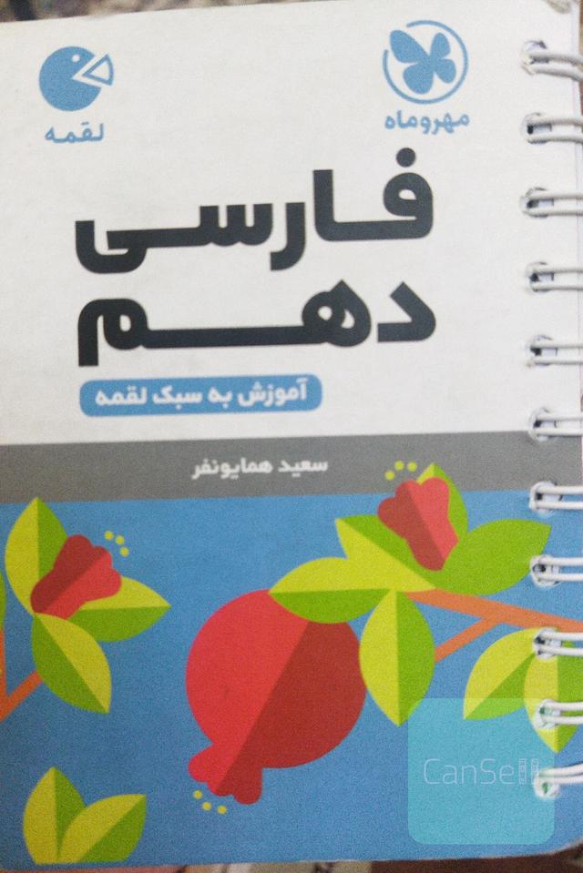 فارسی دهم: آموزش به سبک لقمه