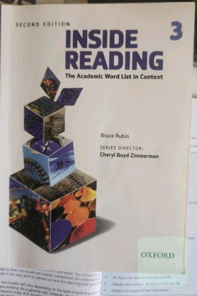 تقویت ریدینگ -  Inside Reading 3