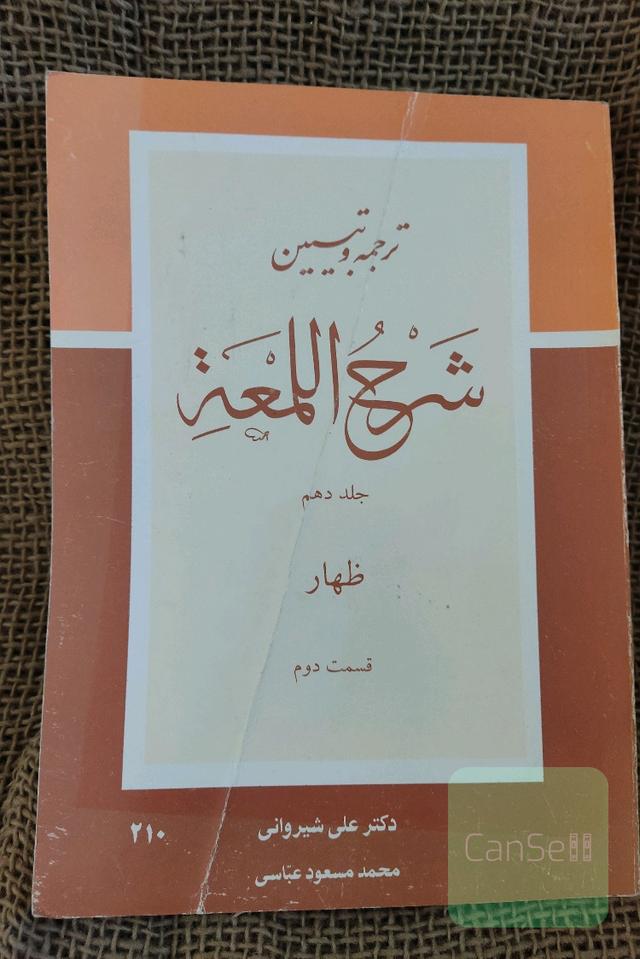 کتاب شرح لمعه جلد دهم اثر دکتر علی شیروانی