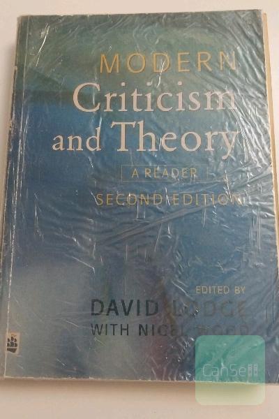 Modern Criticism and Theory