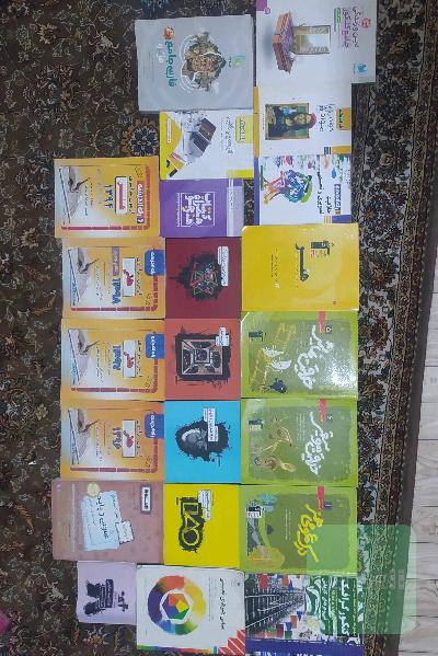 مجموعه کتاب های کنکور هنر+جامع ادبیات+جامع دینی+کتاب های تست و ازمون 