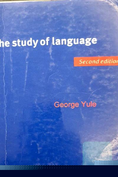 the study of language