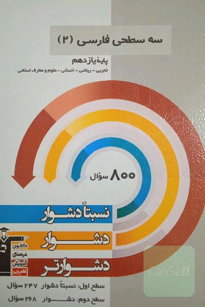 سه سطحی فارسی یازدهم قلم چی