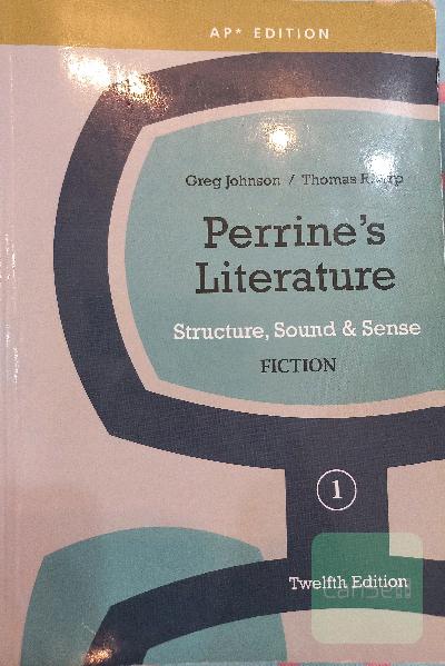 Perrine’s Literature Structure, Sound & Sense _poetry 2 Twelfth Edition