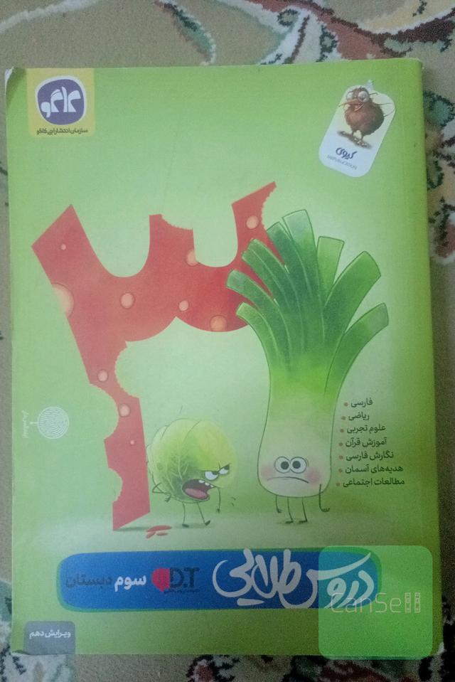 دروس طلایی سال سوم دبستان