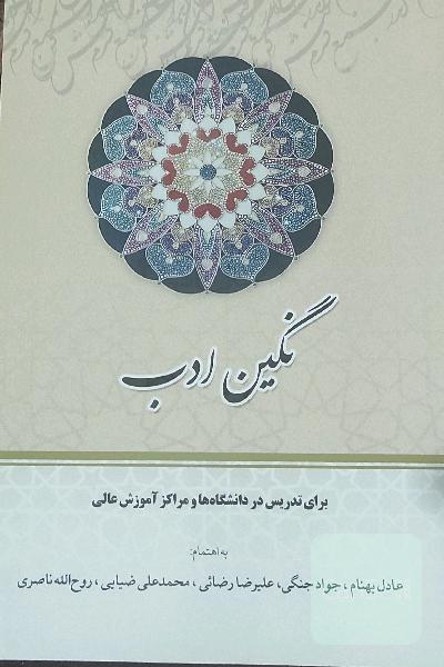 نگین ادب برای تدریس در دانشگاه‌ها و مراکز آموزش عالی