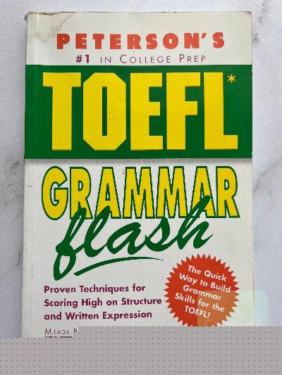 Toefl Grammer