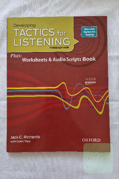 Developing tactics for listening: more listening, more testing, more effective