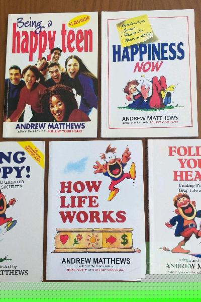 5 جلد از کتابهای زبان انگلیسی Andrew Matthews