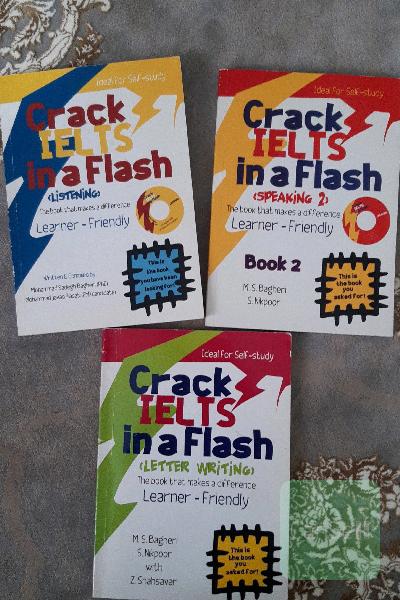 مجموعه سه جلدی Cracked IELTS in a flash