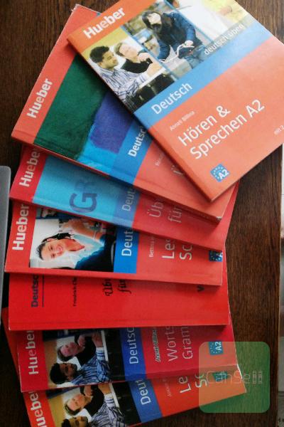 تعدادی کتب آموزشی زبان آلمانی 