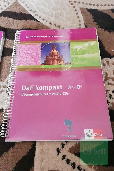 DaF kompakt A1 - B1: kursbuch mit 3 audio - cds