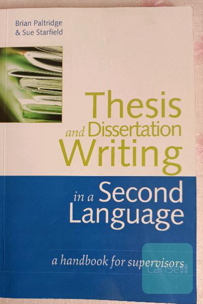 Thesis and dissertation writing in a second language