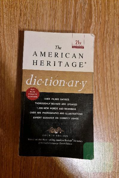 American Heritage dictionary