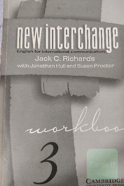 new interchange 3 work book