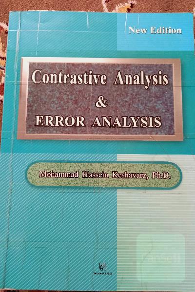 contrastive analysis & Error analysis 