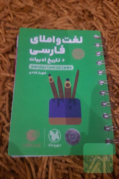 لغت و املای فارسی + تاریخ ادبیات و هفت گنج: دهم / یازدهم /‌ دوازدهم
