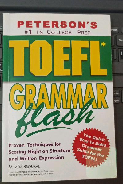 Toefl grammar flash