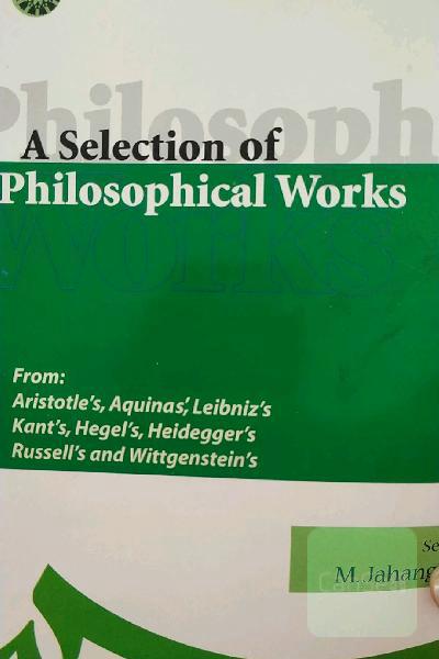 A selection of philosophical works