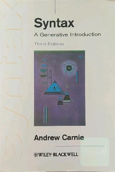 syntax A generative introduction