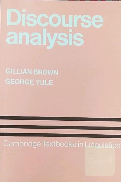 discourse analysis