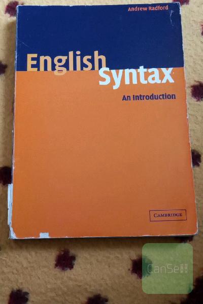 English  Syntax 