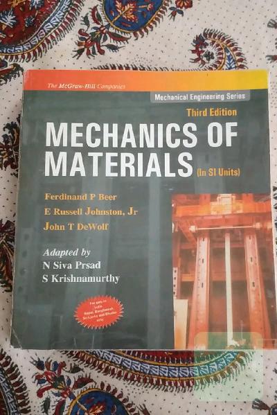 مکانیک مواد، مقاومت مصالح Mechanics of Materials