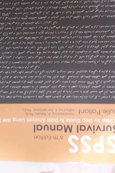 SPSS راهنمای بقا: راهنمای گام به گام برای تحلیل و تفسیر داده‌ها